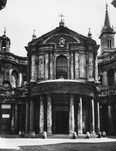 Church Santa Maria della Pace, Facade, 1656 by Pietro da 1596 1669 Cortona